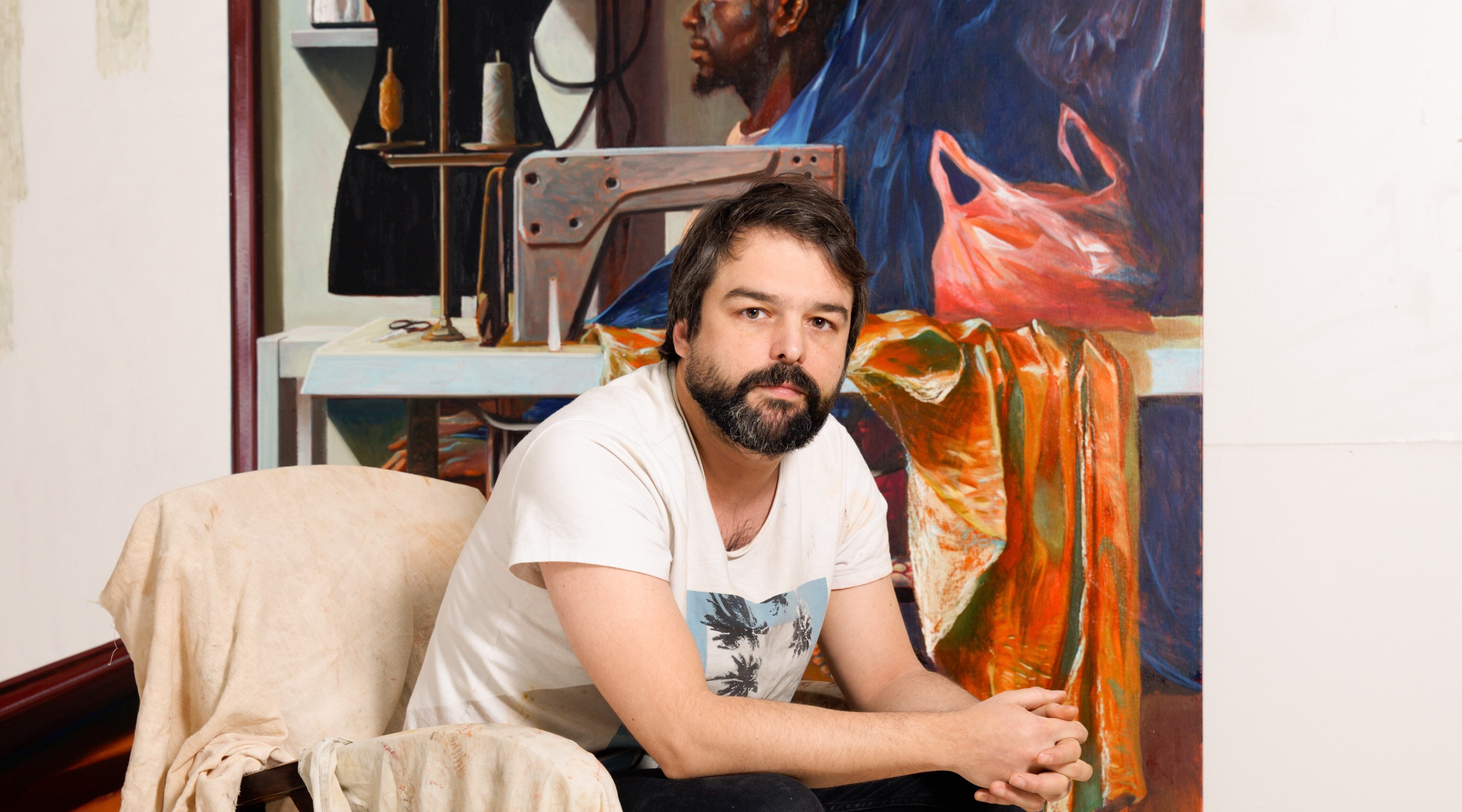 Laurent Proux. Photo Pauline Assathiany